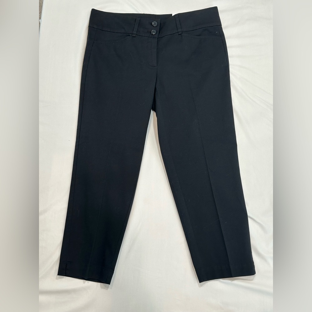 LOFT Black Original Crop Capris- Stretch/New Tags/6